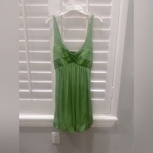 Bebe green dresses size xxs